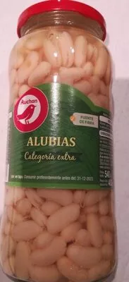 Alubias  categoría extra auchan , code 8412833406805