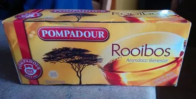 Rooibos Pompadour 43,75 g (neto) (25 x 1,75 g), code 8412900100148