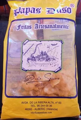 Papas Duso fritas Artesanalmente papas duso , code 8412920001012