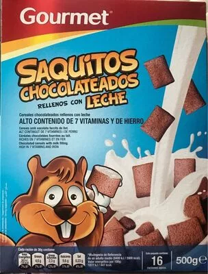 Saquitos chocolateados Gourmet 500 g, code 8413080006688