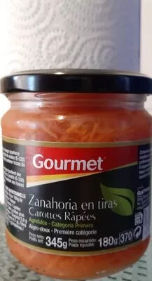 Zanahoria en tiras Gourmet 345 g, code 8413080082125