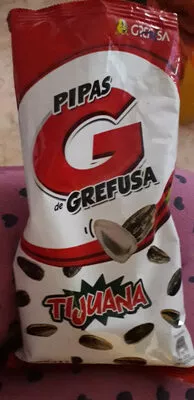 Pipas G tijuana Grefusa 165 g, code 8413164004975