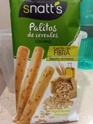 Palitos de cereales Grefusa 62 g, code 8413164005583