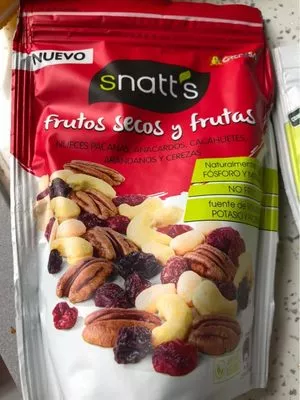 Snatt's frutos secos y frutas Grefusa 120g, code 8413164012857