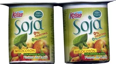 Soja melocotón con bífidus activo Kalise 500g (4x125g), code 8413200057033