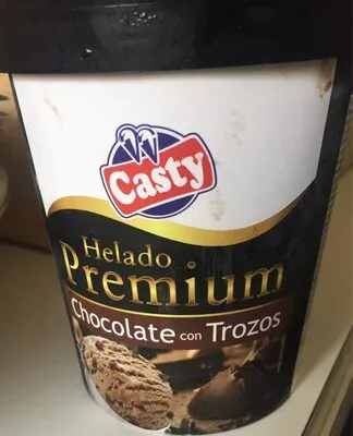 Helado premium de chocolate con trozos Casty , code 8413205005091