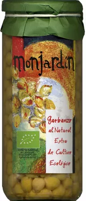 Garbanzos al natural Monjardín 660 g (neto), 425 g (escurrido), 720 ml, code 8413239060325