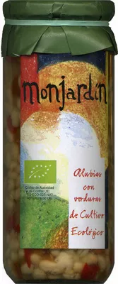 Alubias con verduras Monjardín 720 g (neto), 600 g (escurrido), 720 ml, code 8413239200745