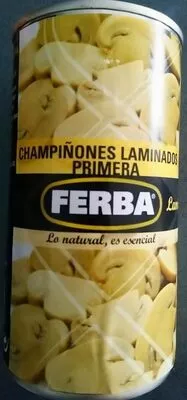 Champiñon laminados Ferba 355 g (neto), 185 g (escurrido), code 8413298007125