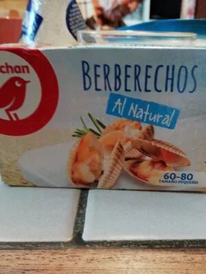 Berberechos Auchan 111 g, code 8413548670147