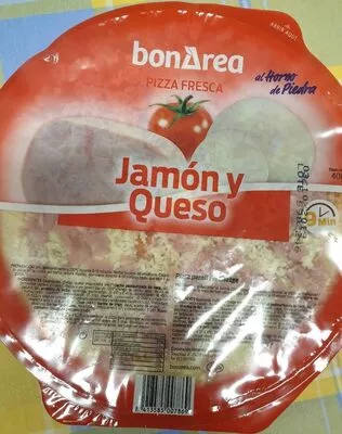 Pizza fresca jamón y queso bonÀrea , code 8413585007869