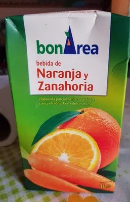 Bebida de naranja y zanahoria Bonarea , code 8413585015192