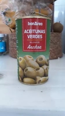 Aceitunas Verdes Rellenas de Anchoa bonÀrea , code 8413585015369