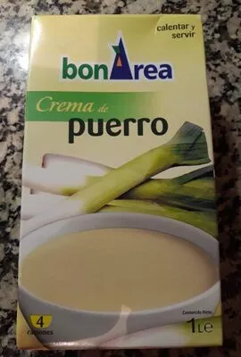 Crema de puerro BonÀrea 1 l, code 8413585016977