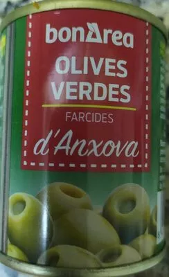 Olives Verdes Farcides d,Anxova Bonarea , code 8413585018131