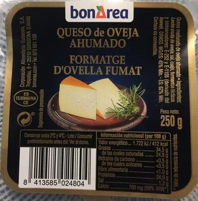 Queso de oveja ahumado bonÀrea , code 8413585024804