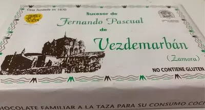 Chocolate Sucesor de Fernando Pascual de Vezdemarbán , code 8413592000020