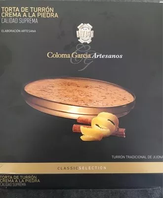 Torta de turrón a la piedra Coloma Garcia , code 8413630001767