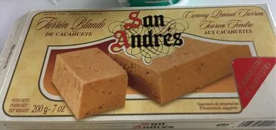 Touron tendre aux cacahuètes San Andres 200 g, code 8413725004086