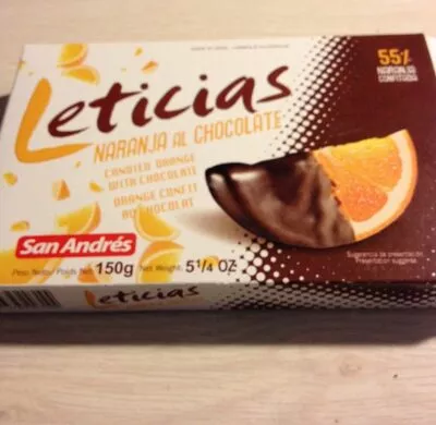 Leticias. Naranja al chocolate San andres , code 8413725007094