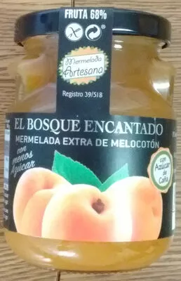 Mermelada extra de melocotón El Bosque Encantado 270 g, code 8413789509053