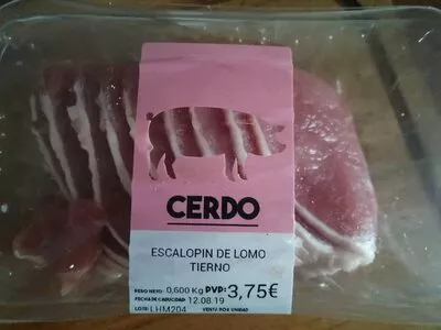 Escalopín de lomo de cerdo tierno  , code 8413941305738