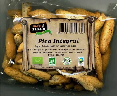 Pico integral bio Más Trigo 150 g, code 8414139000732