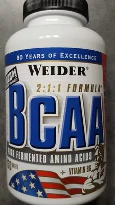 Bcaa (130 Tabs) Weider , code 8414192307359