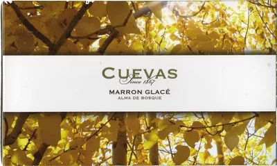 Marron glacé Cuevas 150 g (8 x 18,75 g), code 8414386000196