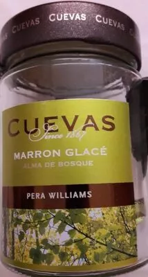 Marrón glacé pera Williams frasco 160 g Cuevas 160 g, code 8414386000240