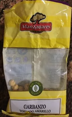 Garbanzo tostado amarillo sin gluten manzanares 125 g, code 8414485732431