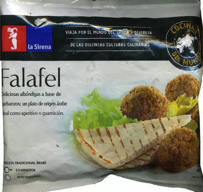 Falafel congelado La Sirena 400 g (14-16 Ud.), code 8414532022645