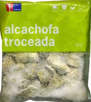 Alcachofas troceadas congeladas "La Sirena" La Sirena 450 g, code 8414532031579