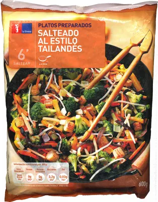 Salteado al estilo tailandés La Sirena 600 g, code 8414532033818