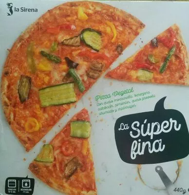 Pizza vegetal La sirena La Sirena 440 g, code 8414532053250