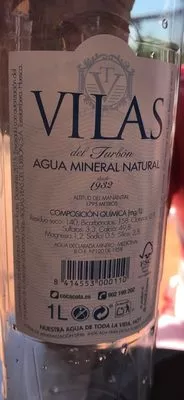 Agua mineral natural Vilas , code 8414553000110