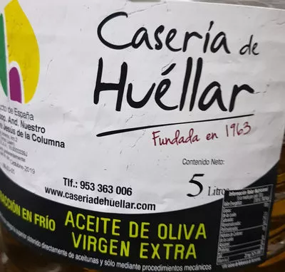 Aceite de Oliva Virgen Extra Casería de Huéllar 5 l, code 8414606453344