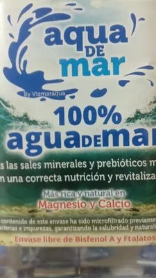 Agua De Mar Cocinar Aqua De Mar VIZMARAQUA 2 l, code 8414606499007