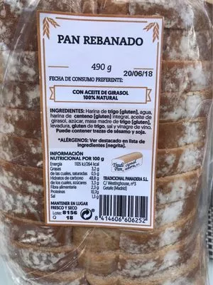 PAN REBANADO  , code 8414606606252