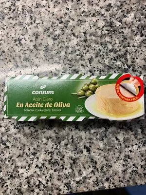 Atún claro en aceite de oliva Consum , code 8414807501424