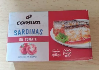 Sardinas en tomate Consum 120 g, code 8414807501639