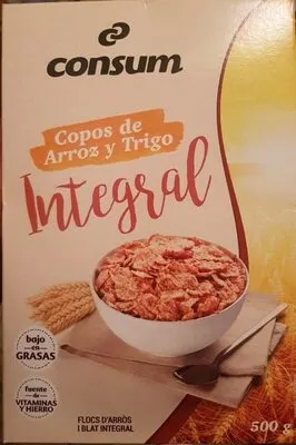 Copos de arroz y trigo Consum 500 g, code 8414807501837