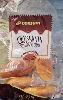 Croissants rellenos de crema Consum , code 8414807513137