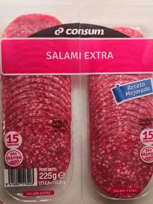 Salami Extra Consum 225 g, code 8414807513403