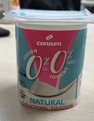 Yogur Natural Desnatado con edulcorantes. Consum 125gr, code 8414807530776