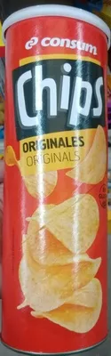 Chips originales Consum 175 g, code 8414807531834