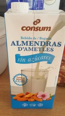 Bebida de Almendras Consum 1 l, code 8414807541666