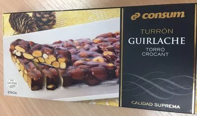 Turrón guirlache Consum 250 g, code 8414807542229