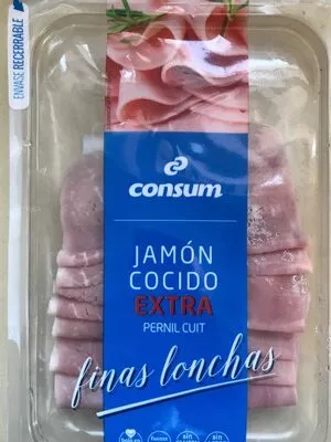 Jamon Cocido Extra Finas Lonchas Consum , code 8414807542274