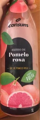 Zumo de pomelo rosa Consum , code 8414807544384